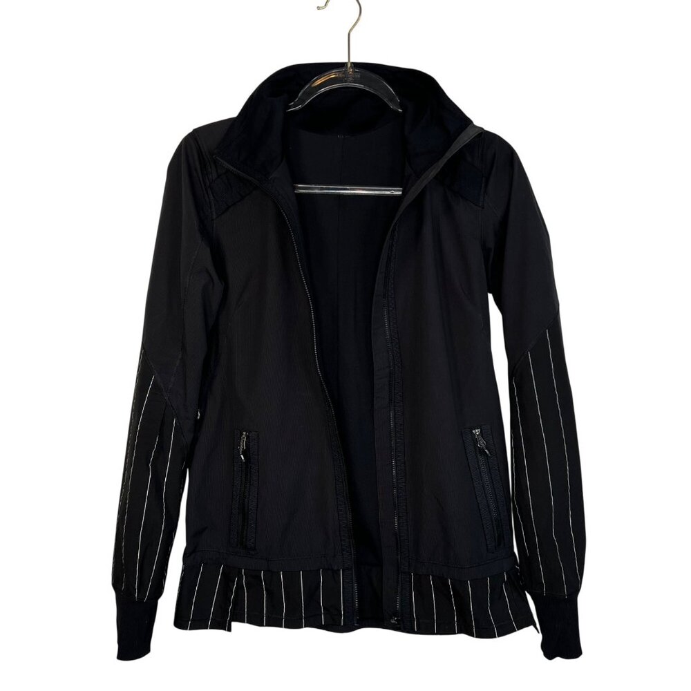 Lululemon Run: Bandit Jacket Reflective Black Siz… - image 5